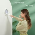 thumbnail image 2 of Rotating Head Rechargeable Electric Fly Swatter Electric Fly Swatter Racket Bug Zapper Racket Mosquito Zapper Bug Zapper Indoor Fruit Fly Zapper Racket Spider Killer  Trap Wasp Catcher, 2 of 4