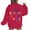 Red(New), variant on PNTUTB Sweatshirts for Women Long Sleeve Graphic Crew Neck Pullover Casual Loose Fall Winter Clothes