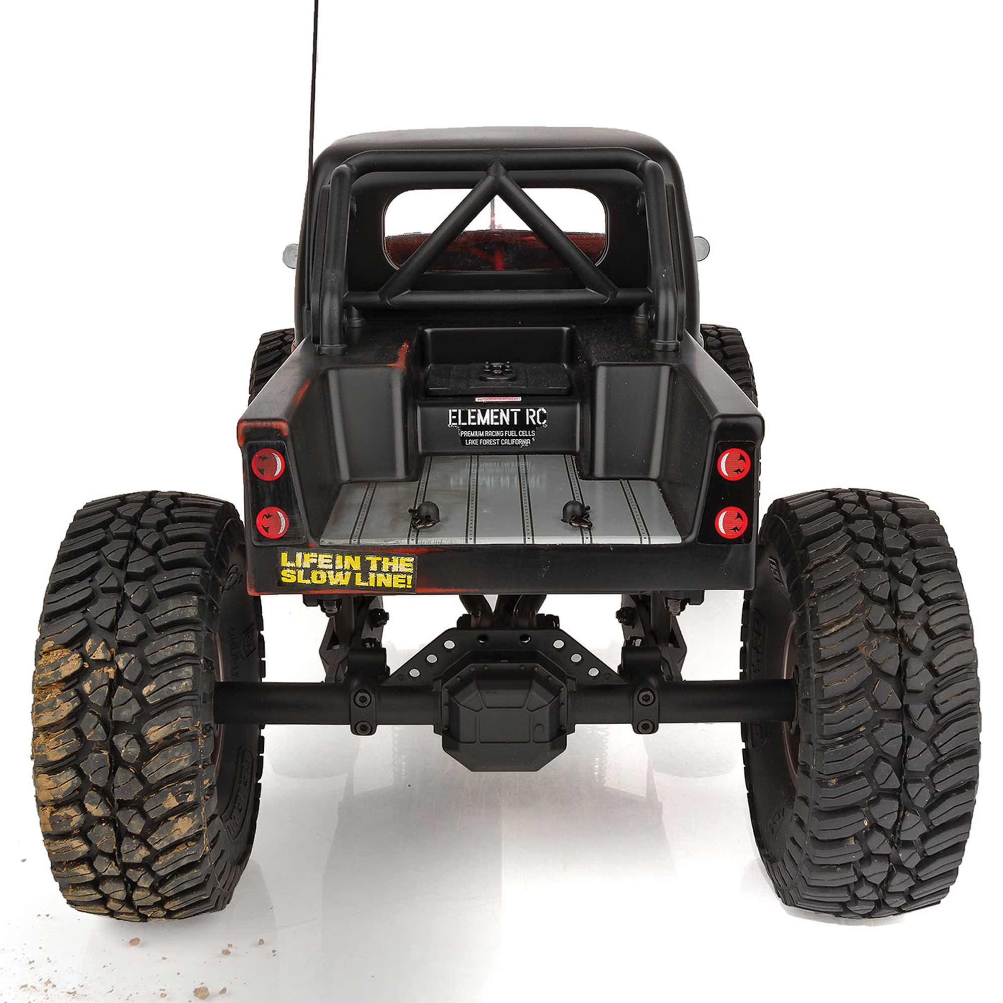 Element RC Enduro Ecto Black Trail Truck 4x4 RTR Rock Crawler w/2.4GHz Radio