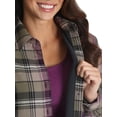 thumbnail image 3 of Lee Riders Women's Fleece Lined Flannel Shirt, 3 of 3