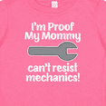 thumbnail image 4 of Inktastic Mechanic Daddy Proof Mommy Cant Resist Boys or Girls Baby T-Shirt, 4 of 5