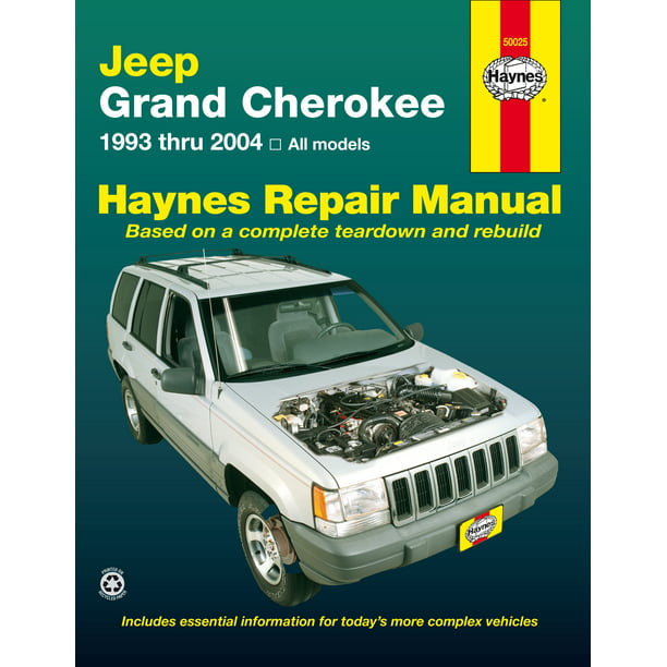 Jeep Grand Cherokee (9304) Haynes Repair Manual