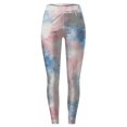 thumbnail image 3 of WILLBEST Leggings con Estampado Tie-Dye para Mujer, Pantalones de Yoga de Cintura Alta para Entrenamiento Físico, Elásticos, Suaves, Cómodos, Ropa Deportiva Informal Mediana, 3 of 3