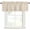 Beige, variant on Beige Baroque Kitchen Valances for Windows, Retro Farmhouse Abstract Scroll Floral Bathroom Window Valances 54x18 Inch Rod Pocket Window Treatments Valance Curtains for Living Room Bedroom Decor
