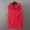 Red, variant on Mens Sleeveless Hoodies Vest Tank Tops Casual Solid Color Full Zip Up Sweatshirt with Pocket Summer Spring Drawstring Tops Muscle Gym Workout Tee Shirts Stretch Cut Off Athletic Jackets