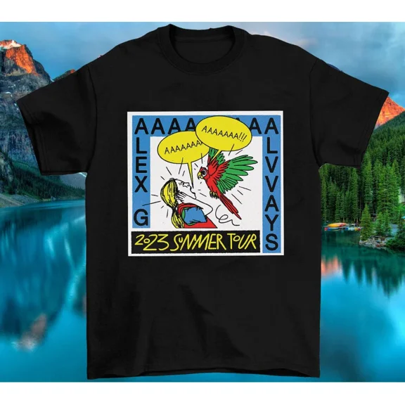 RARE Alex G Alvvays World Tour 2023 For Fan Unisex T-Shirt Full Size S To 5XL AL789