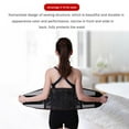 thumbnail image 5 of Back Brace for Men and Women - Breathable Waist Lumbar Lower Back Support Belt for Sciatica, Herniated Disc, Scoliosis Back Pain Relief, Heavy lifting, 5 of 8