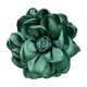 thumbnail image 1 of Broche de 10 cm para mujer, elegante, decorativo, de satén, con forma de horquilla. Verde, 1 of 9