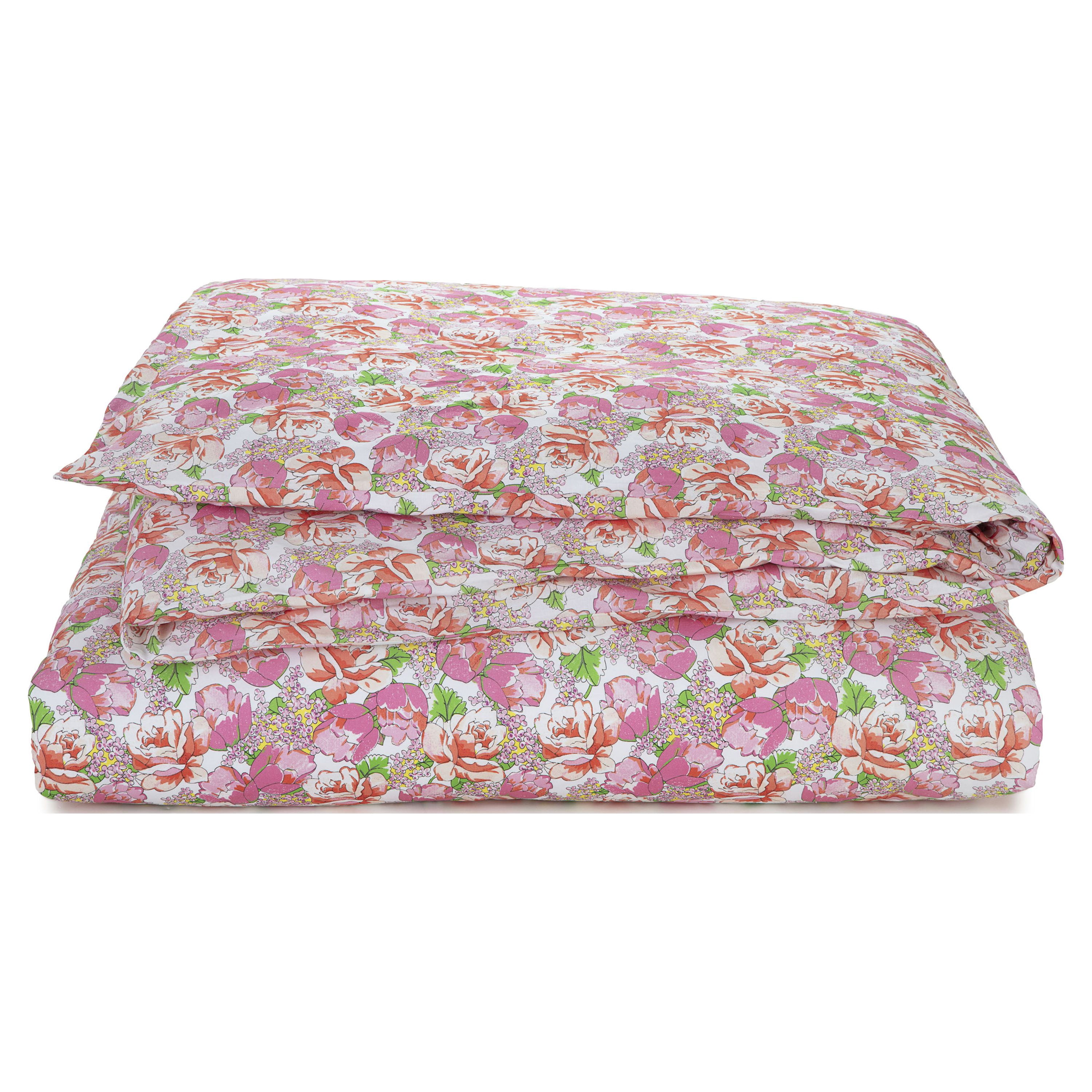 Lady Pepperell Floral/Botanical Cotton Comforter Set, Queen