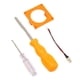 thumbnail image 5 of Kit de montaje de impresión 3D para ventilador, piezas de repuesto de marco impreso 3D profesional para consola de juegos, color naranja, 5 of 8