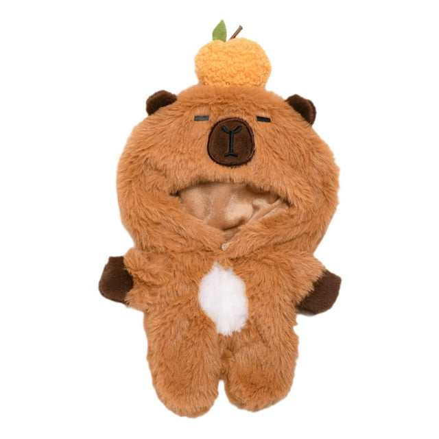 Ropa para Muñecos de Peluche de 20cm, Vístete con Elegantes Accesorios para Muñecos de Peluche, Accesorios para Fotografías, Mono de Muñeco de Dibujos