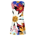 thumbnail image 5 of Robes d'Été Robe Femmes Décontractée Été en Vrac Imprimé Floral Réservoir Robe Creuse Plage Robe Sans Manches Rose XXL, 5 of 5