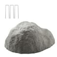 thumbnail image 1 of KFFKFF Housse de Faux Rocher, Housse de Pompe pour Puits de Fausses Roche d'Extérieur, Texture Naturelle Réaliste, Rocher Artificiel Léger et Résistant aux Intempéries, Gris Foncé, Taille Moyenne, 1 of 9