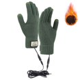 thumbnail image 2 of Niaviben Thermal Gloves for Women Windproof Warm Gloves Cotton Gloves Work Gloves Winter Driving Gloves Fleece Gloves Green One Size, 2 of 8
