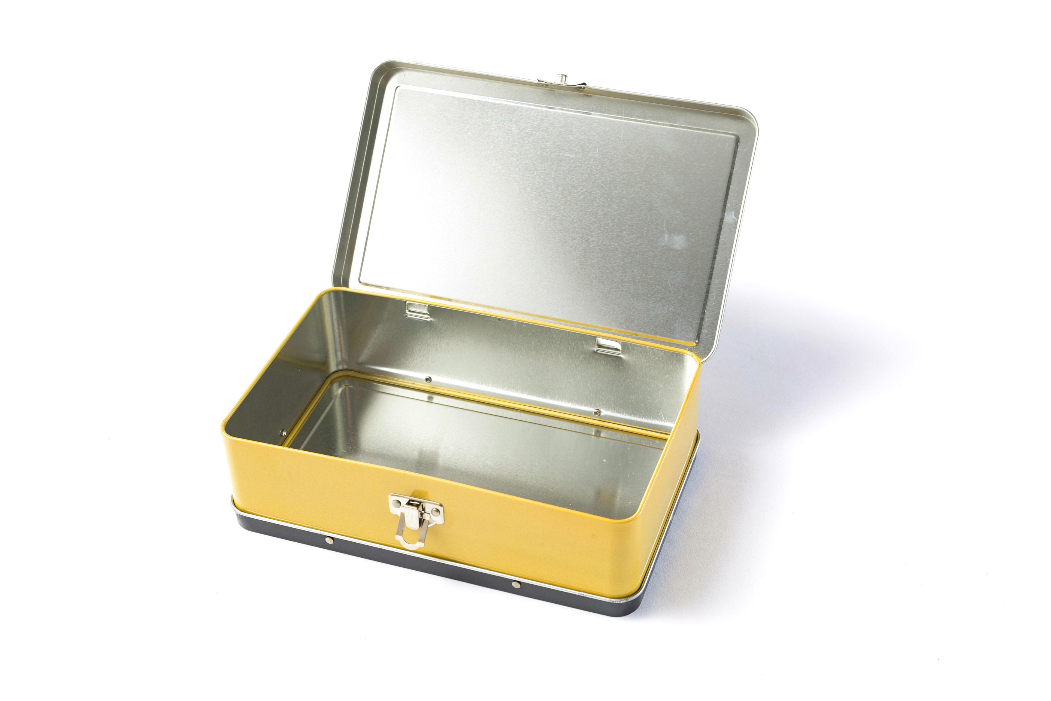 DAHO Metal Pencil Box (Gold)