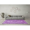 thumbnail image 3 of Ahgly Company Indoor Rectangle Persian Purple Traditional Area Rugs, 7' x 10', 3 of 4