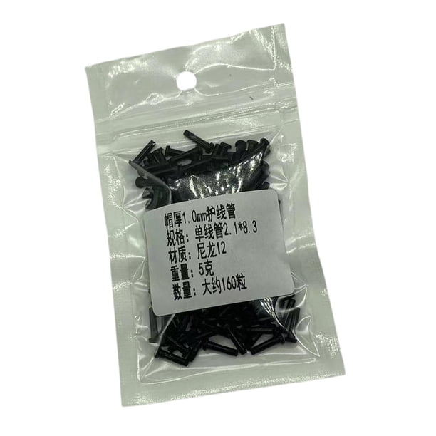 Raqueta de bádminton Ojales para raqueta Protector de cuerdas Ligero y duradero Tubo de un solo cable