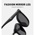 thumbnail image 4 of Fashion Polarized Square Sunglasses for Men and Women (Color : E, Size : 1), 4 of 4