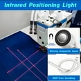 thumbnail image 3 of Magnetic Positioning Quilting Light for Sewing, USB Sewing Machine Quilting Light Vision Guide Projection, Hands-Free Sewing Machine Guide Tool, Precision Sewing & Quilting Aid Tool (Cross), 3 of 8