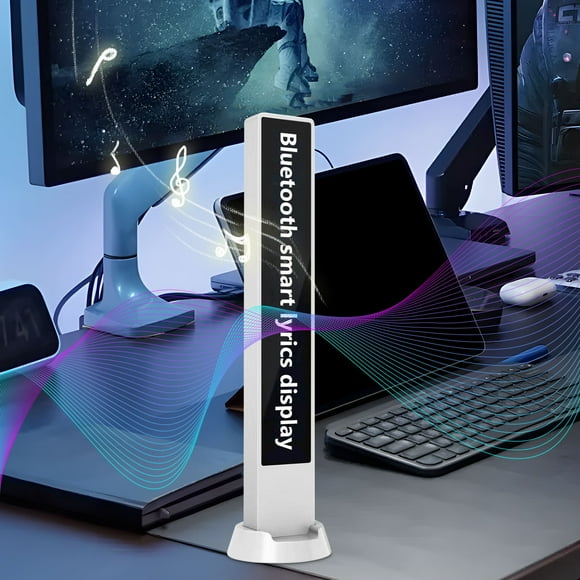 Cameland Intelligent Lyrics Display Live Artifact Visual K Song Teleprompter Portable Bluetooth Speaker K Song Partner