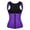 Purple, variant on Shapewear Tummy Control Shapewear Bodysuit Women Fitness Corset Sport Body Shaper Vest Women Waist Trainer Workout Slimming Tummy Control Underwear Strapless Shapewear Dark Blue Xxl