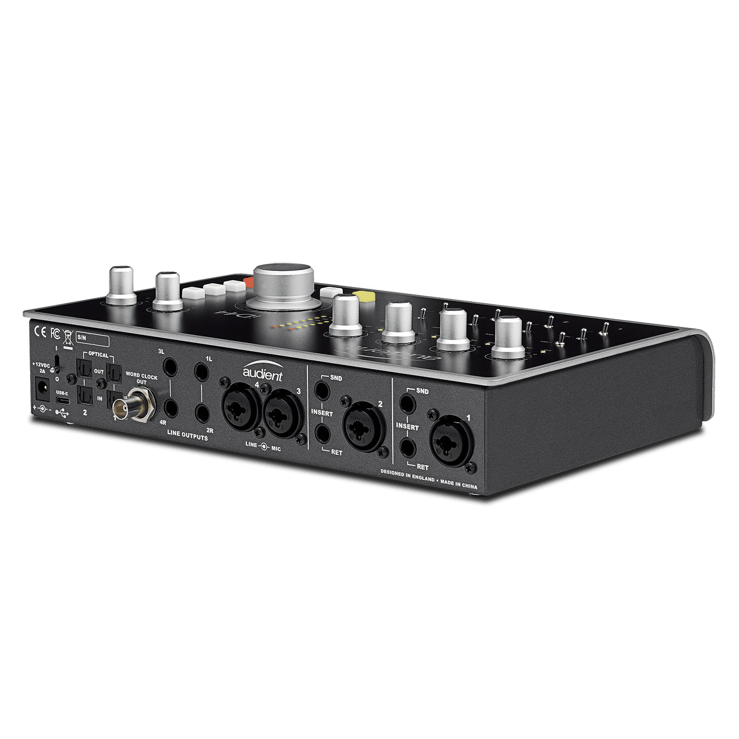Audient Audio 20 in. & 24-Out iD44 Desktop Audio Interface
