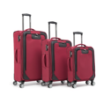 thumbnail image 4 of Expandable 3-Piece Fabric Carry-On Spinner Luggage Set (20″–26″–30″), 4 of 5