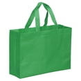 thumbnail image 1 of Unique Bargains Sac-Cadeau Réutilisable en Non-Tissé Style Horizontal 25x35 cm, Vert Foncé Lot de 10, 1 of 5