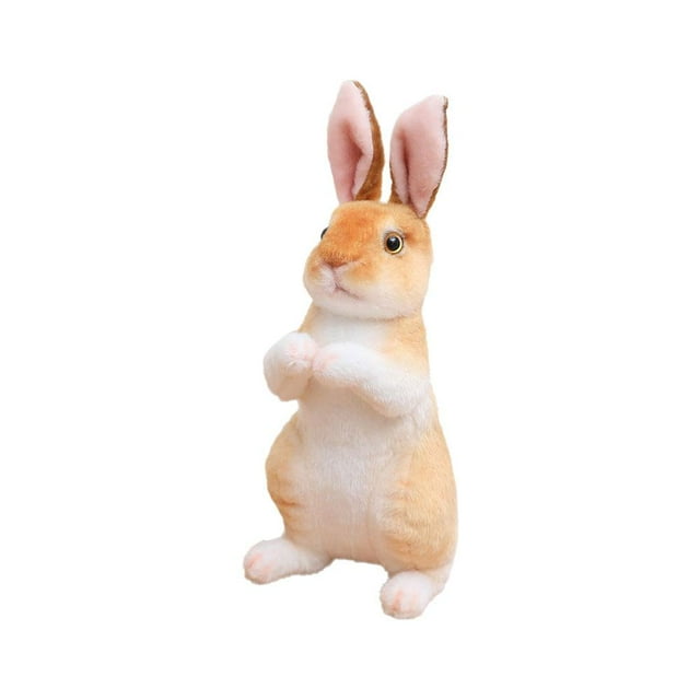 Simulated Rabbit Doll Little White Rabbit Doll Mascot Plush Toy Cloth Doll
