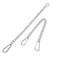 thumbnail image 1 of Cadena Para Silla Colgante De 2 Uds., Capacidad De Carga De 660 Libras, Cadena Para Hamaca De Acero Inoxidable Con 4 Ganchos De Resorte Para Saco De Boxeo Oscilante, 1 of 7