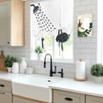thumbnail image 5 of Elephants Showering Tie Up Curtains for Windows, Adjustable Balloon Window Shades, Modern Abstract Art Funny Animals Kitchen Window Treatments Adjustable Roll Up Curtain for Basement/Nursery 52"x45", 5 of 8