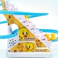 thumbnail image 2 of Electric Duck Climbing Stairs Toy Small Duck Chasing Playset Duck Race Track Set, 2 of 5