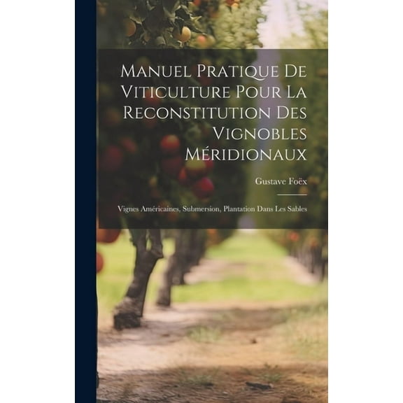 Manuel Pratique De Viticulture Pour La Reconstitution Des Vignobles Méridionaux: Vignes Américaines, Submersion, Plantation Dans Les Sables (Hardcover)
