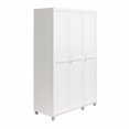 thumbnail image 1 of Systembuild Evolution Lory Framed 3 Door Wardrobe, White, 1 of 8