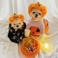 thumbnail image 3 of Gorra de calabaza de Halloween Sombrero lindo Sombrero de calabaza ajustable Sombrero cálido para ma Abanopi S, 3 of 7