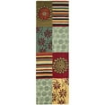thumbnail image 4 of SAFAVIEH Soho Vivid Abstract Wool Area Rug, Multi, 7'6" x 9'6", 4 of 11