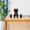 thumbnail image 4 of Cute Fitness Cats Sculpture, 4 of 5