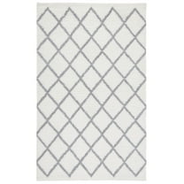 SAFAVIEH Vermont Yadira Trellis Area Rug, Ivory/Grey, 5' x 8'