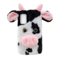 thumbnail image 1 of MasteelfCA Fuzzy Girly Phone Case Cartoon Cow Protective Shell Compatible with S20 FE 5G, 1 of 7