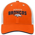 thumbnail image 2 of Youth Outerstuff Orange Denver Broncos Core Lockup Trucker Adjustable Hat, 2 of 3