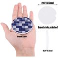 thumbnail image 2 of RYLABLUE Traditional Waves Geometry Pattern Blue Set of 4 Car Coaster for Drinks, Absorbent Ceramic Stone Coasters Cup Mat with Cork Base for Home Kitchen Room Coffee Table Bar Decor, 2 of 5