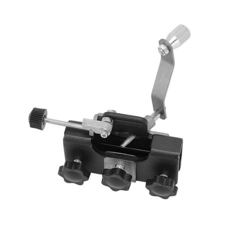 2024 Chainsaw Sharpener Portable Lightweight Hand Crank Chain Sharpening Jig for Electric Saws Black