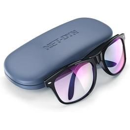 solacol Computer Glasses Blue Light Blocking Unisex Retro Round Flat Mirror Light Blocking Glasses Computer Eyeglasses Blue Light Glasses Walmart