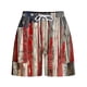 thumbnail image 5 of Mujeres Pantalones Cortos con Bolsillos Impresos Detalle Vendaje, Casual Y Suelto Ajuste Pantalones Cortos de las Mujeres para el Verano, 5 of 9