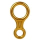 thumbnail image 1 of cámping Figura 8 Anillo de descenso de escalada Equipo de montañismo al aire libre Amarillo JShteea El nuevo, 1 of 9