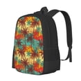 thumbnail image 6 of Sigee Colorful Hawaii Palms for Simple large capacity backpack Travel Laptop Backpack, Business for Travel and Daily Use, 6 of 9