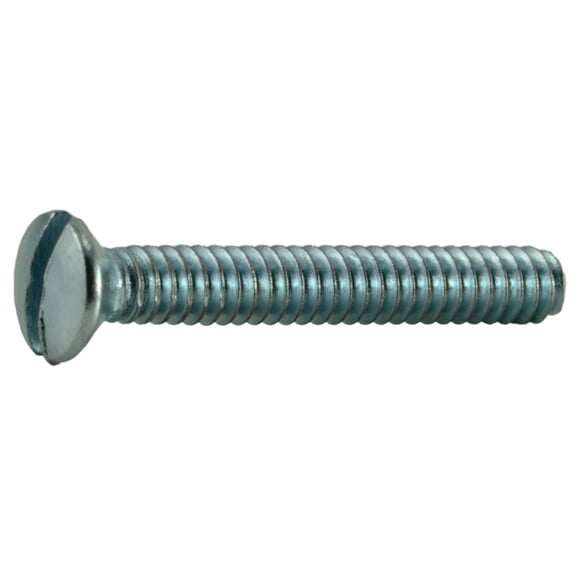 #6-32 x 1" Zinc Slotted Oval Head Switch Plate Screws (80 pcs.)
