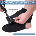 thumbnail image 4 of Plantar Fasciitis Night Splint Adjustable Soft Foot Drop Support Orthotic Brace, 4 of 10