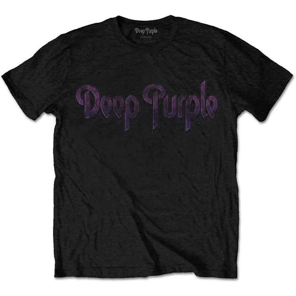 Deep Purple Unisex T-Shirt Vintage Logo (Small)