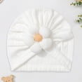 thumbnail image 2 of Baby Girls Turban Hats With Bow Caps Bonnets Headwraps For Toddlers Children Waterproof Quick-Drying UPF 50+ Sun Hat,Toddler Boys Girls Summer Beach Hats, 2 of 4